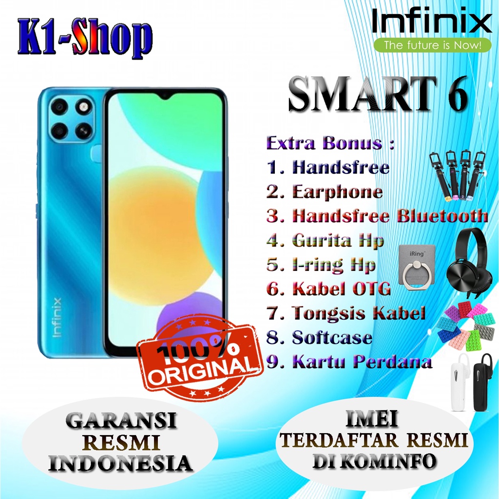 HP BARU INFINIX SMART 5 RAM 2/32GB & RAM 3/64GB GARANSI RESMI INFINIX INDONESIA-3