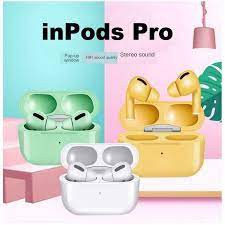 AIRS PRO INPODS I13 EARPHONE WIRELESS BLUETOOTH 5.0 EARPHONE MACARON