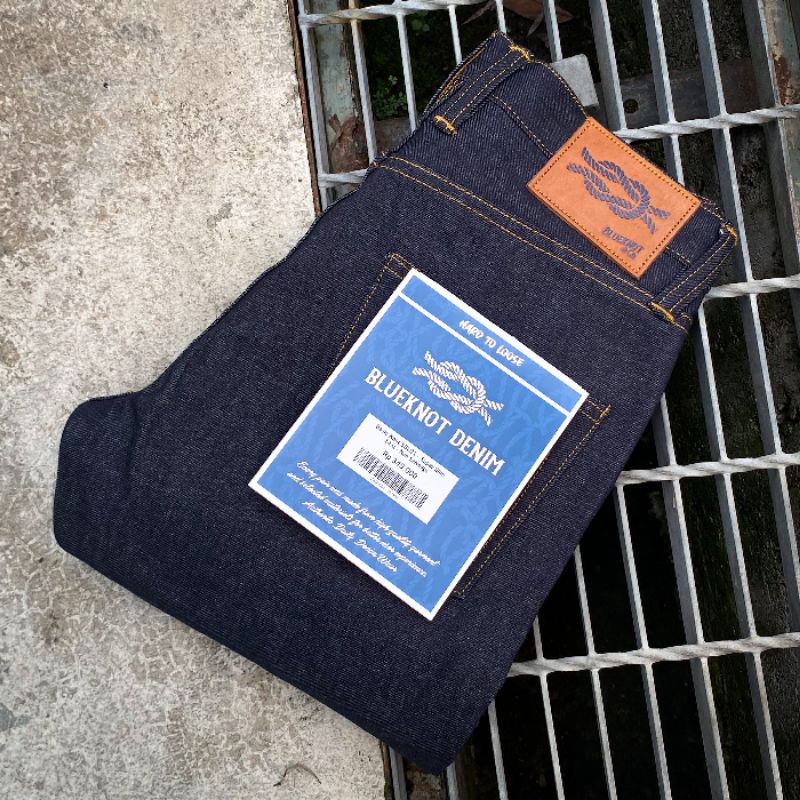 BLUEKNOT DENIM - BASIC KNOT SSL01 - Raw Denim - 13oz - Super Slim