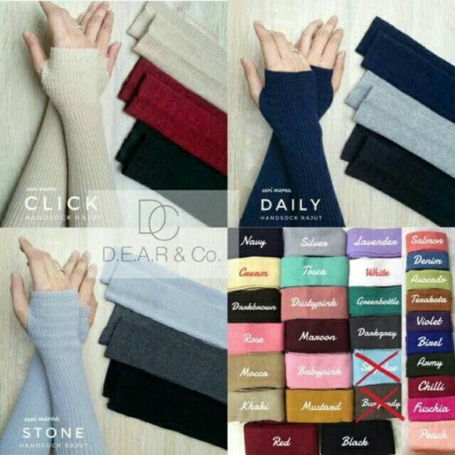 Handsock manset rajut premium