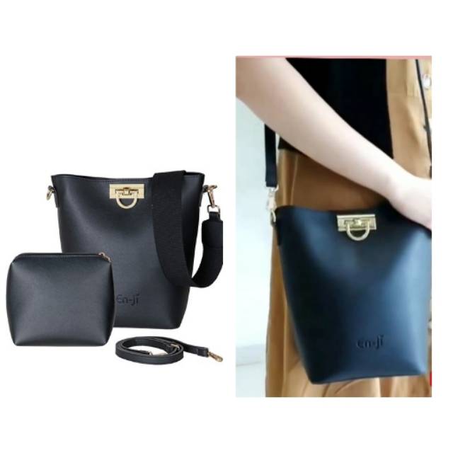 Enji by Palomino Andara sling bag - black