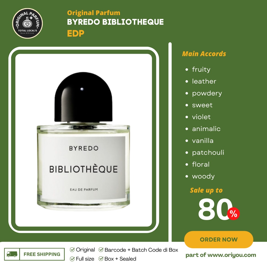 BYREDO BIBLIOTHEQUE 100 ML