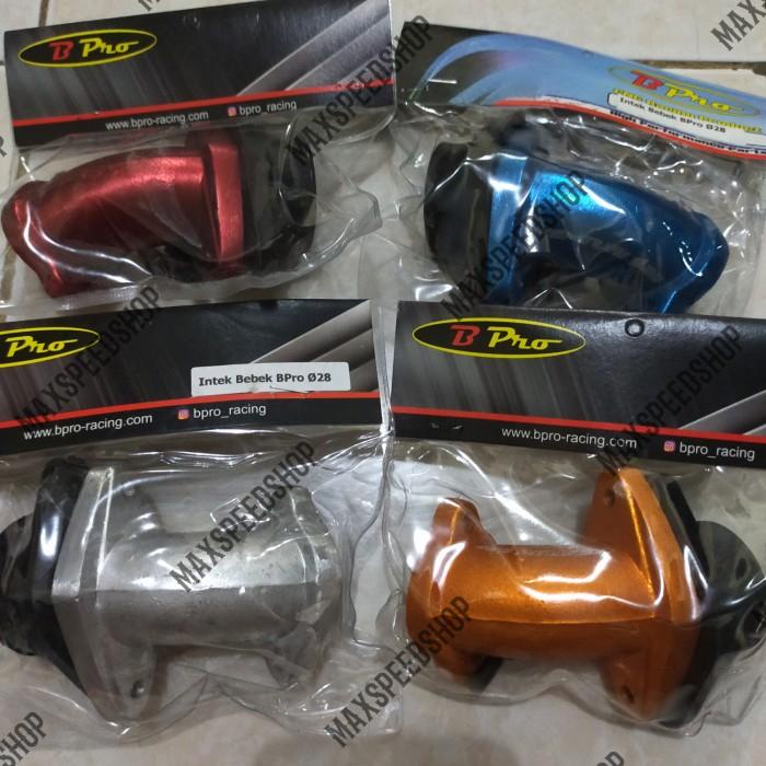 TERMURAH INTAKE MANIPOL MANIFOLD BEBEK MIO LURUS KARBU 28 RACE BPRO