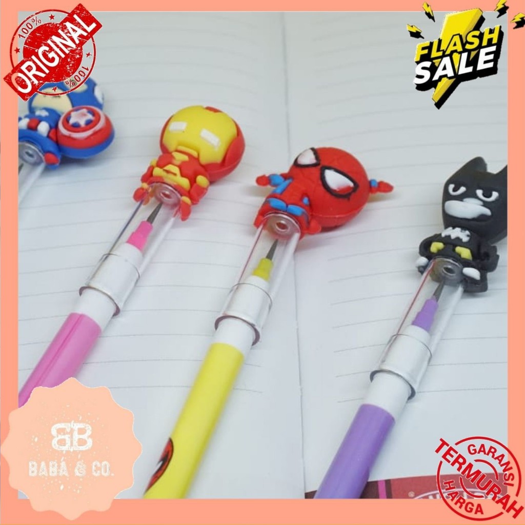 

PENSIL SUSUN KARAKTER SUPER HERO PENSIL MURAH PENSIL LUCU PENSIL UNIK ALAT TULIS KANTOR SEKOLAH