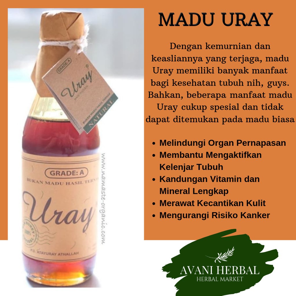 Madu Uray 450 G Indonesia