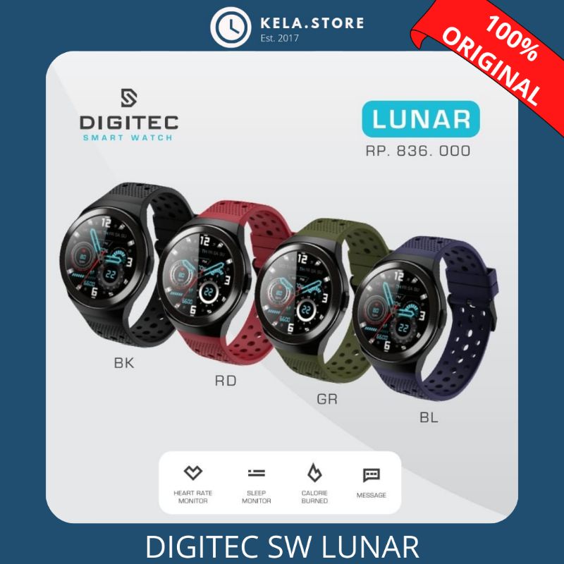 JAM TANGAN DIGITEC DG SW LUNAR / SMART WATCH ORIGINAL