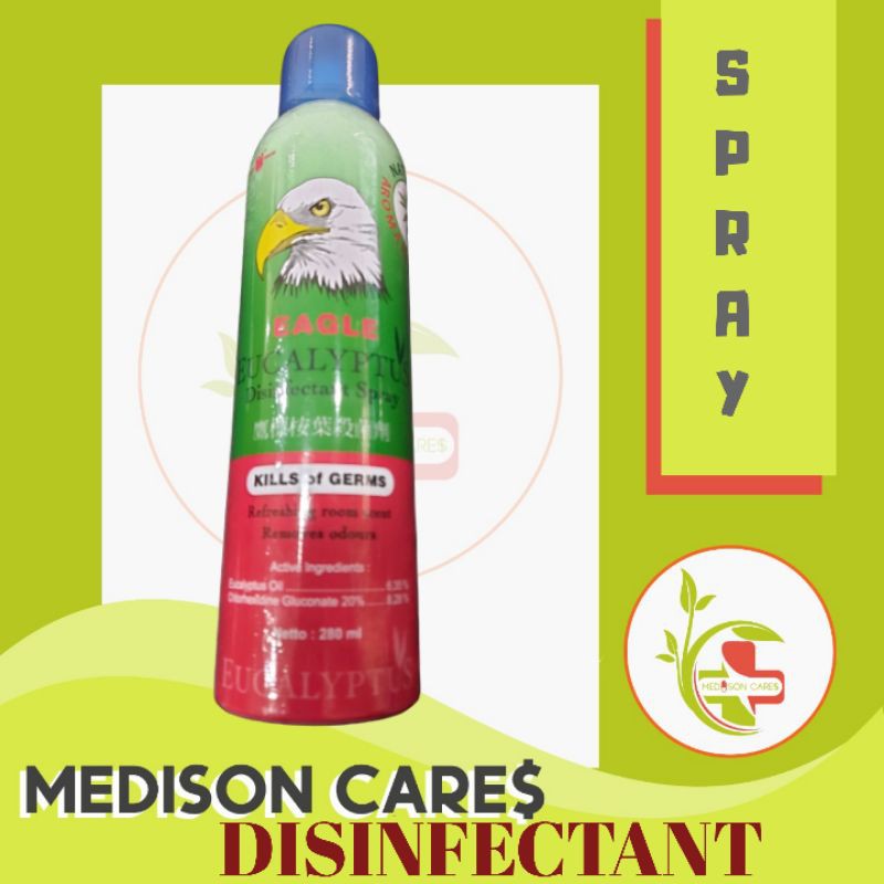 disinfectant eucalyptus spray eagle lang brand tea tree | 280 ml