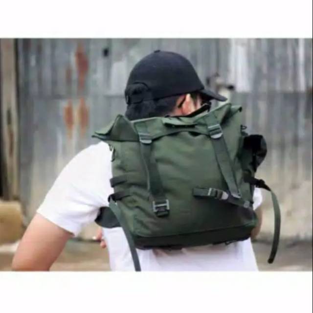 Tas RPK T45 M 1945 ransel punggung kecil kain Polyester standar militer