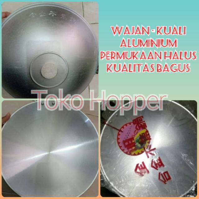 Wajan - Kuali Aluminium Diameter 36cm - Taiwan