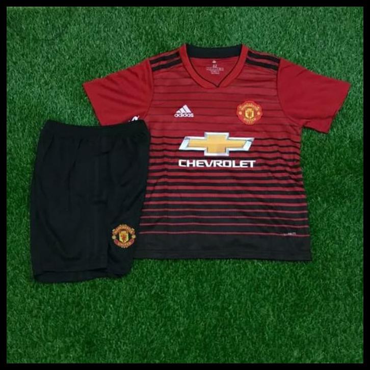 JUAL MURAH JERSEY MANCHESTER UNITED HOME KIDS/ANAK 2018/2019 GRADE ORI