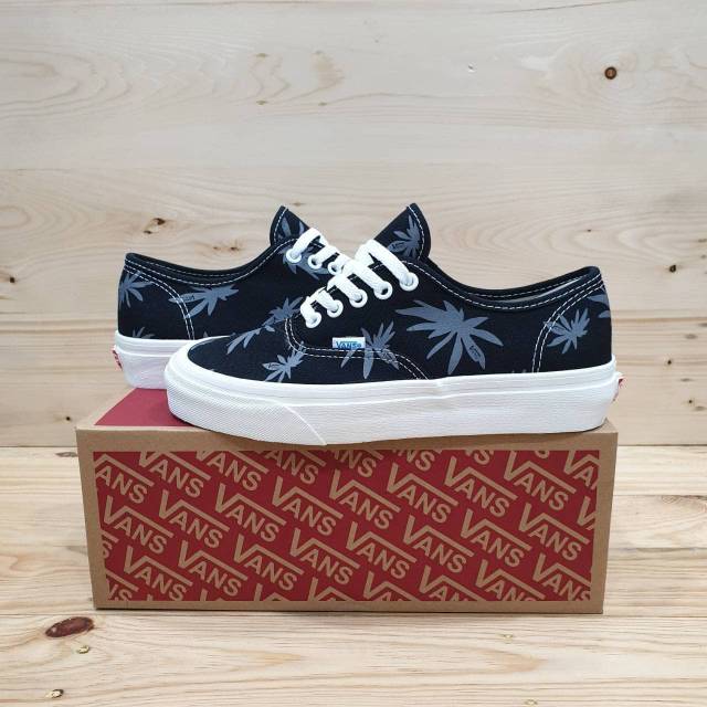 VANS Authentic Og Island Leaf Black ( Rasta )