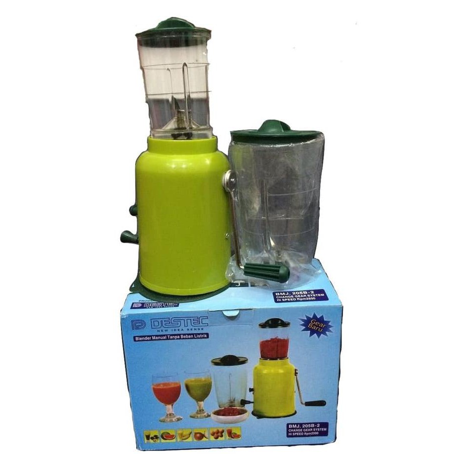 Destec Blender Manual 2 Tabung