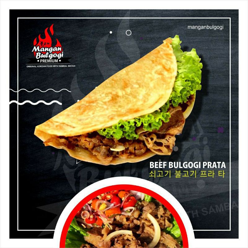 

beef bulgogi prata