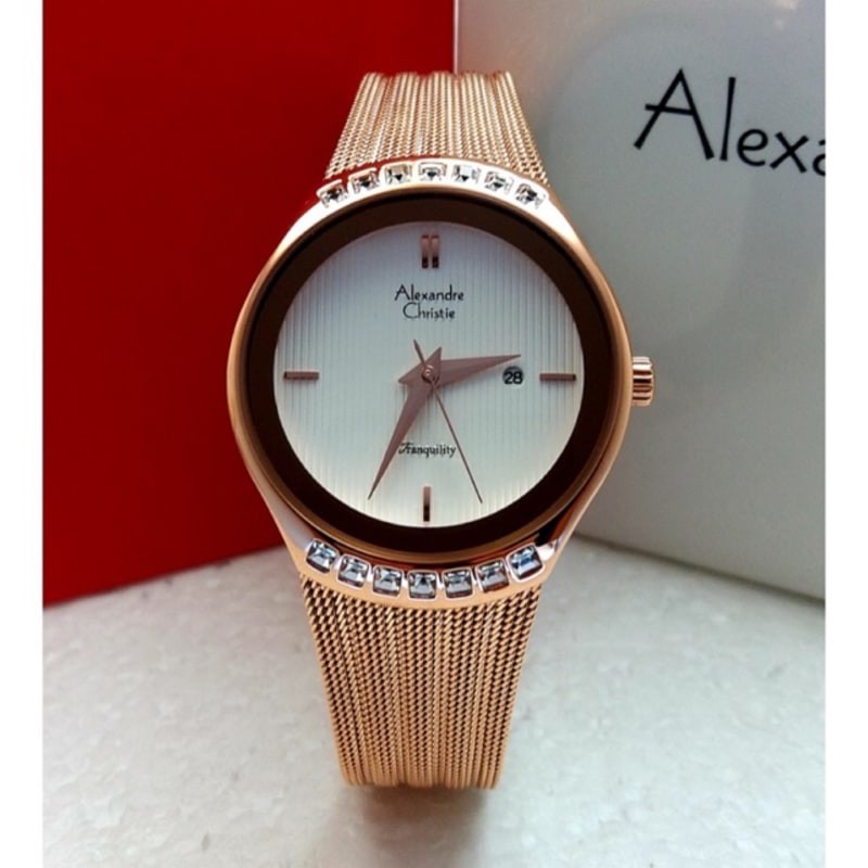 ALEXANDRE CHRISTIE WANITA AC 2668 ORIGINAL.GARANSI 1 TAHUN.