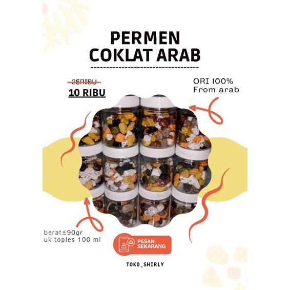 

permen coklat arab murah