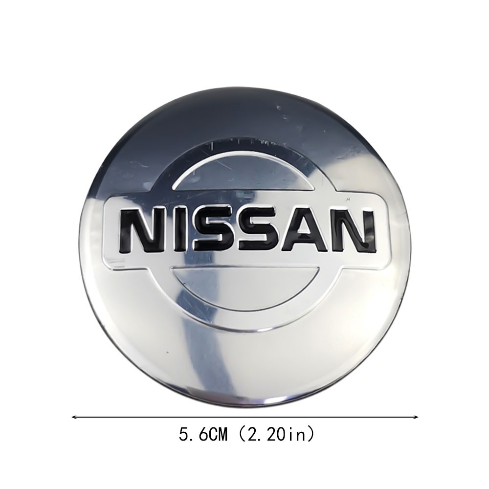 Night knight 4Pcs Stiker Emblem Nissan Nissan NISMO gtr untuk Velg Ban Mobil