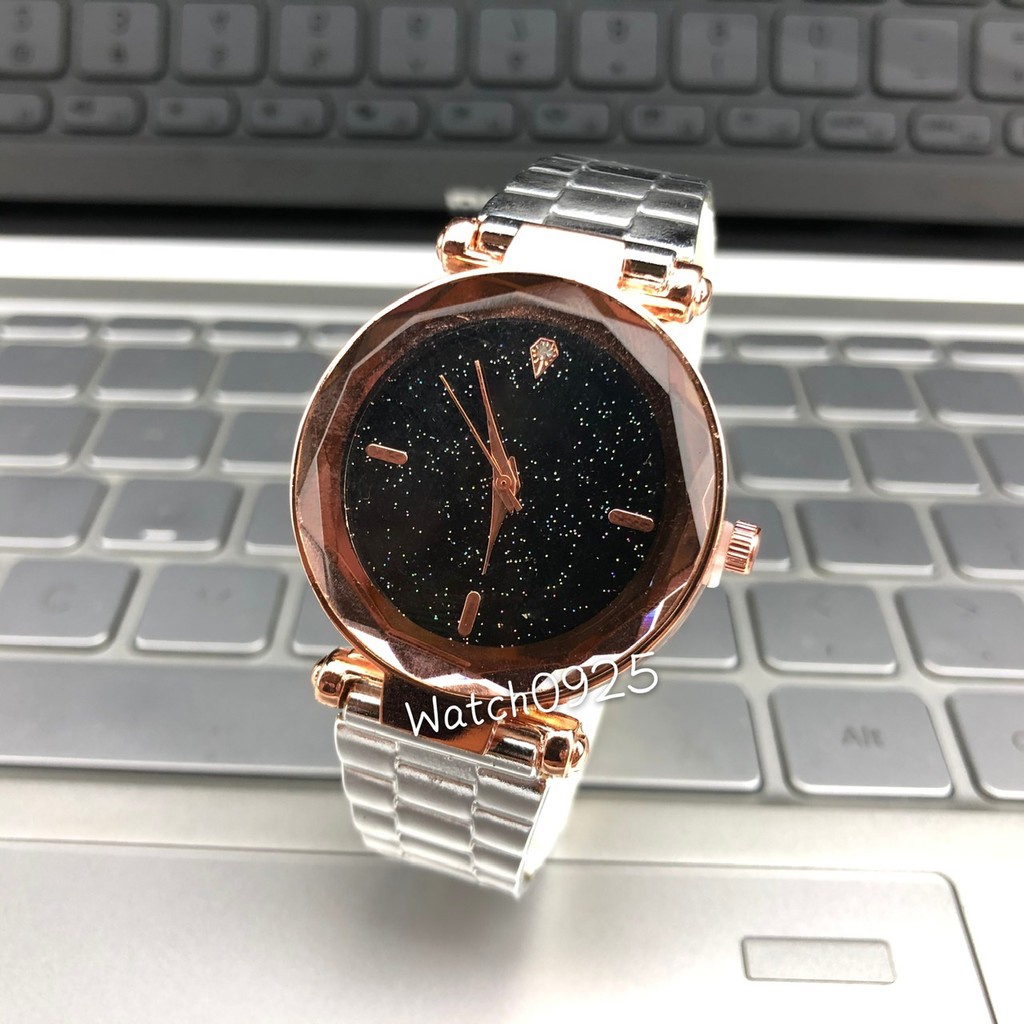 JAM TANGAN WANITA LEATHER QUARTZ JAM TANGAN FASHION WANITA JAM TANGAN KULIT ANALOG CEWEK W114