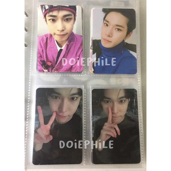 [BACA DESC] photocard doyoung nct slowacid white, slowacid black, reality, regular, neozone C, R car