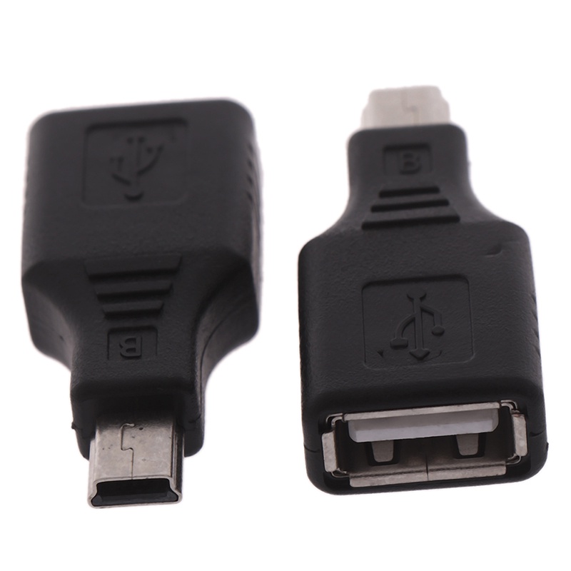 (LUCKID) Adapter Konverter otg usb 2.0 female Ke mini male