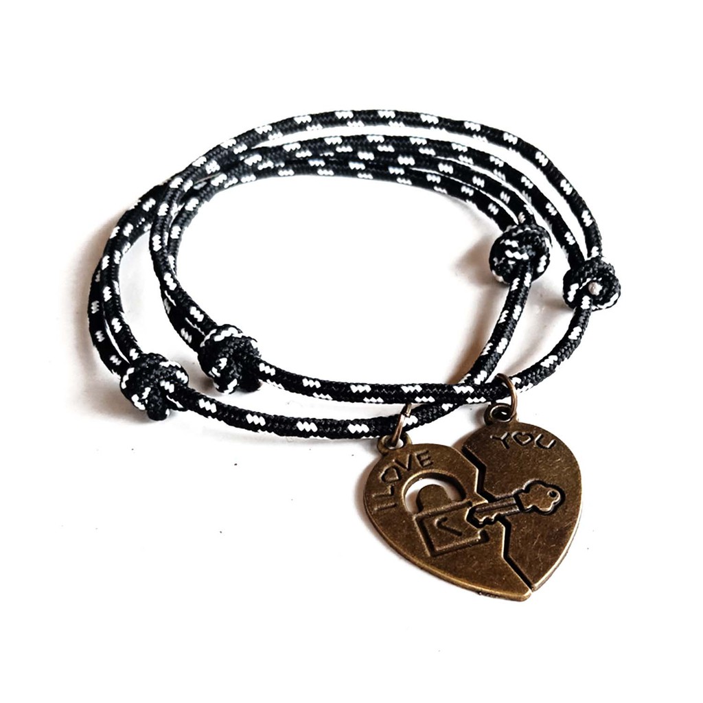 GELANG COUPLE PRUSIK SIMPLE LOVE PUZZLE