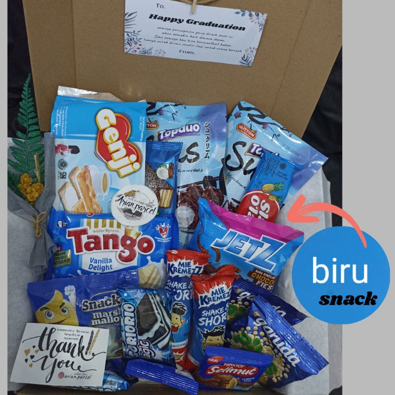 SNACK BOX / HAMPERS SNACK (wajib order bubblewarp) / SNACK ULANG TAHUN / SNACK LEBARAN / SNACK NATAL