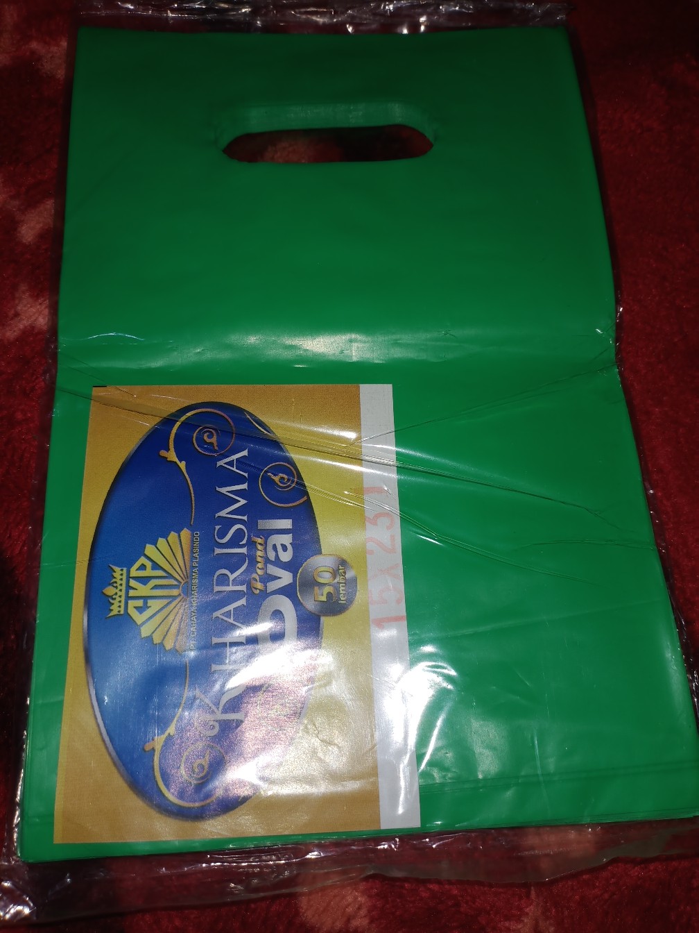 Plastik Olshop Polos 15x23 Isi 50 Lembar/shopping Bag Olshop/kresek Oval Polos