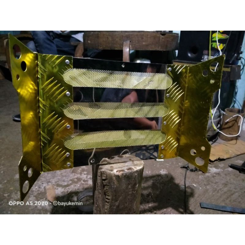 Cover Radiator Ninja R Ninja Rr Custom Bordes Bersayap Shopee Indonesia