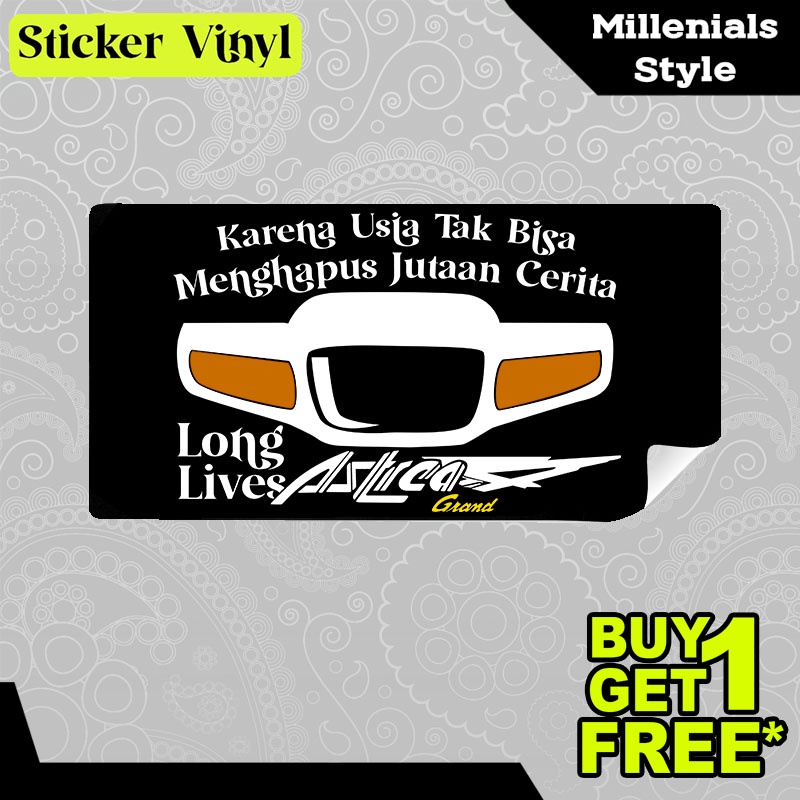 

Stiker Sticker Honda Astrea Grand Karena Usia Tak Menghapus Cerita Tulisan Kalimat Keren dan Inspiratif Aesthetic Bahan Vinyl Satuan Anti Air