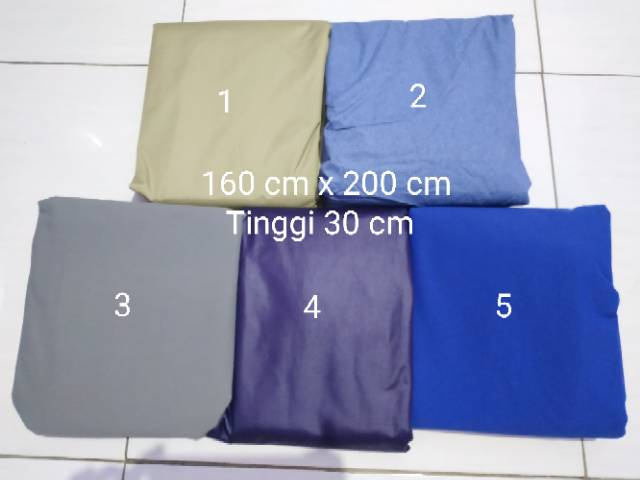 SALE SALE Sprei waterproof / sprei anti air 160 x 200 x 30 cm