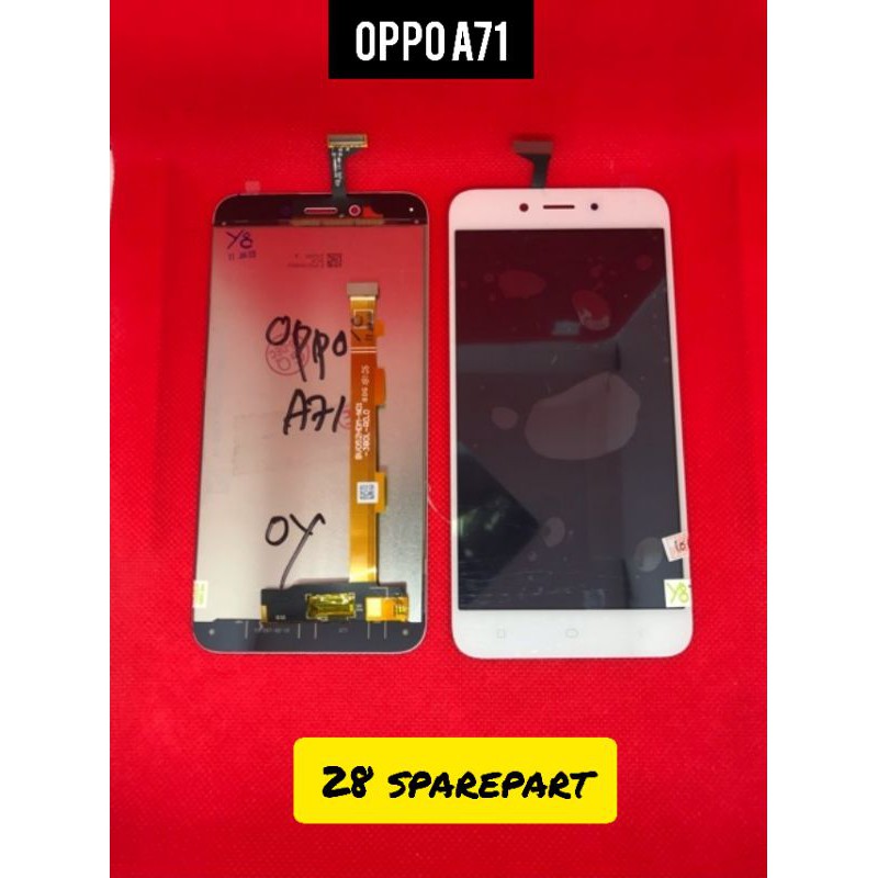 LCD FULSET OPPO A71 COMPLETE ORIGINAL