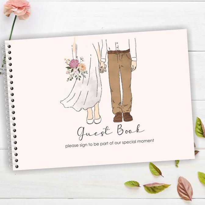 

PFV BUKU TAMU PERNIKAHAN / GUEST BOOK HARD COVER MURAH (GB-13)➝☿ (Terkini)Best ➝