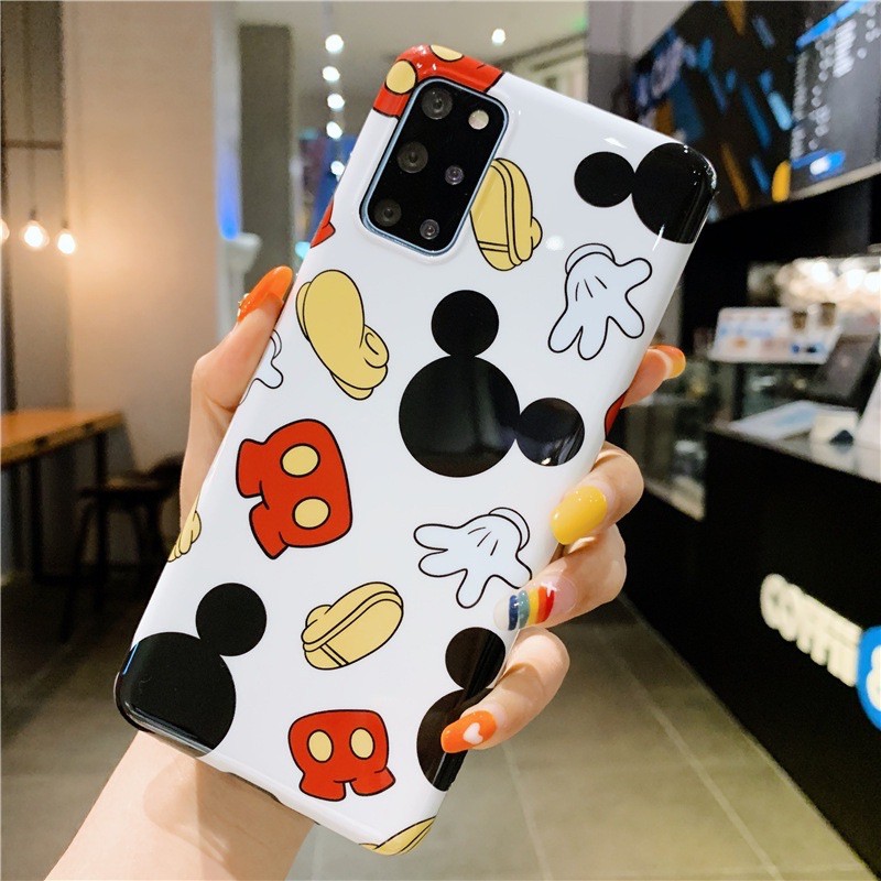 Mickey Mouse Case With Matching Popsocket Samsun Note 8 9S10 S10+ S20 S20+ S20 Ultra Note 20