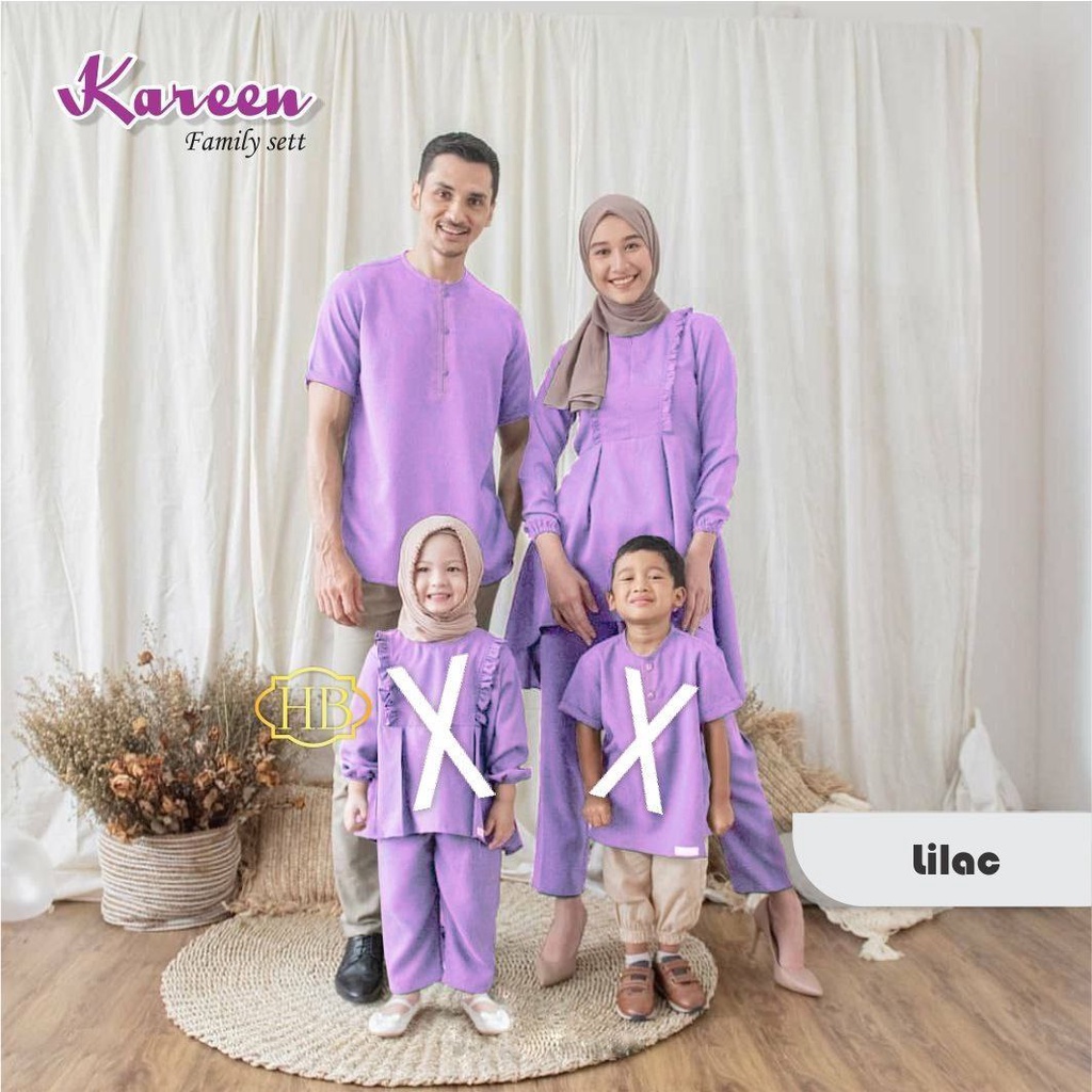 Family Set Lebaran Karenn / Couple Keluarga / couple keluarga lebaran / couple keluarga lebaran 2022 / couple ibu dan anak perempuan / couple muslim