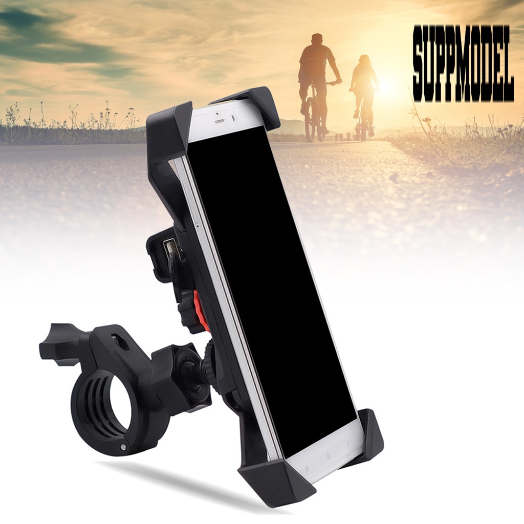 Stand Holder Handphone Anti Goyang Tahan Lama Untuk Stang Motor