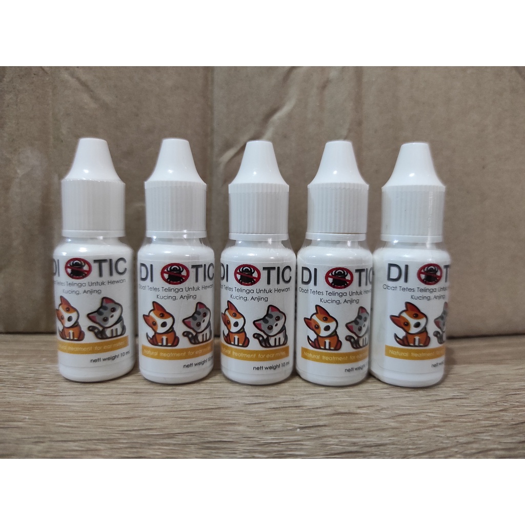 DIOTIC OBAT TETES TELINGA KUCING ANJING KELINCI 10ML