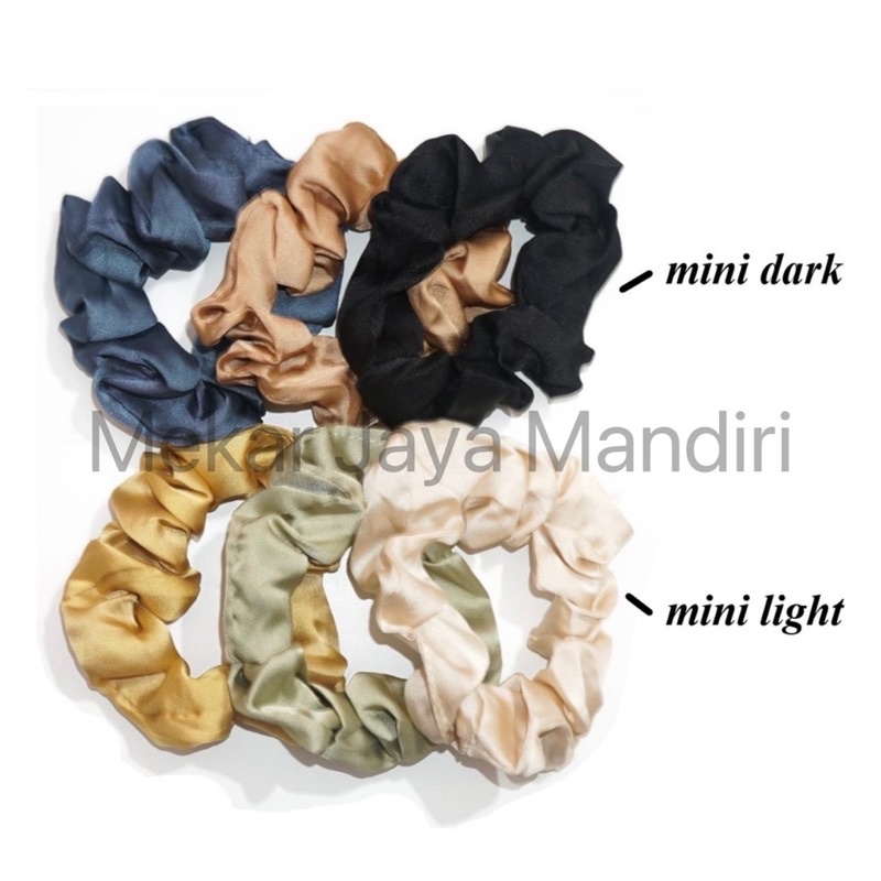 1set scrunchie premium | ikat rambut cepol hijab scrunchie | ikat rambut korea