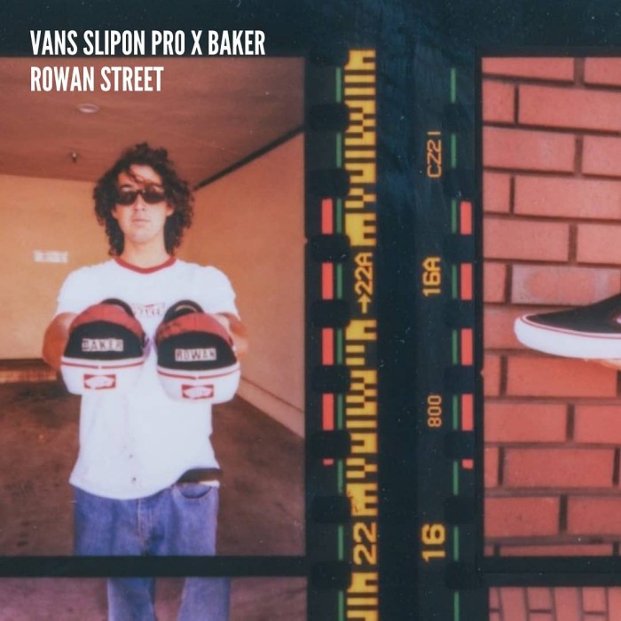 Vans Slip On Pro x Baker Rowan Speed Check Original - 39