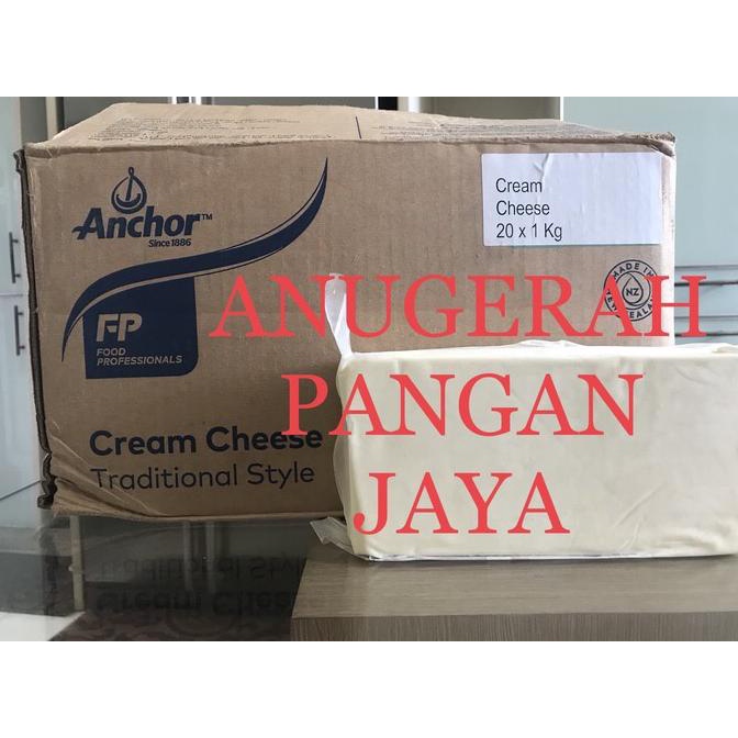 

READY COD Anchor Cream Cheese 1kg Repack Vacuum
