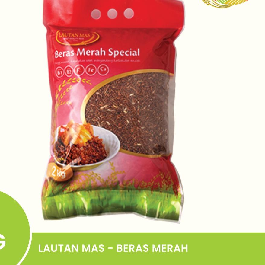 

Top Seller 12.12 Lautan Mas Beras Merah 2KG ㄴ