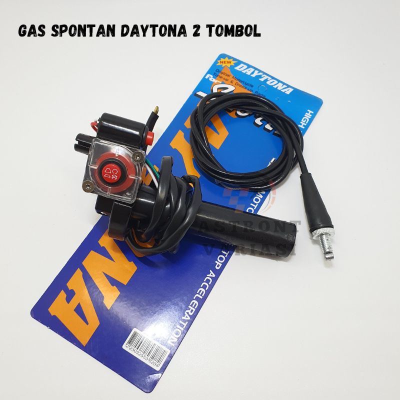 Gas Spontan Matic Daytona 2 Tombol Plus Kabel Gas Rem Spontan Universal