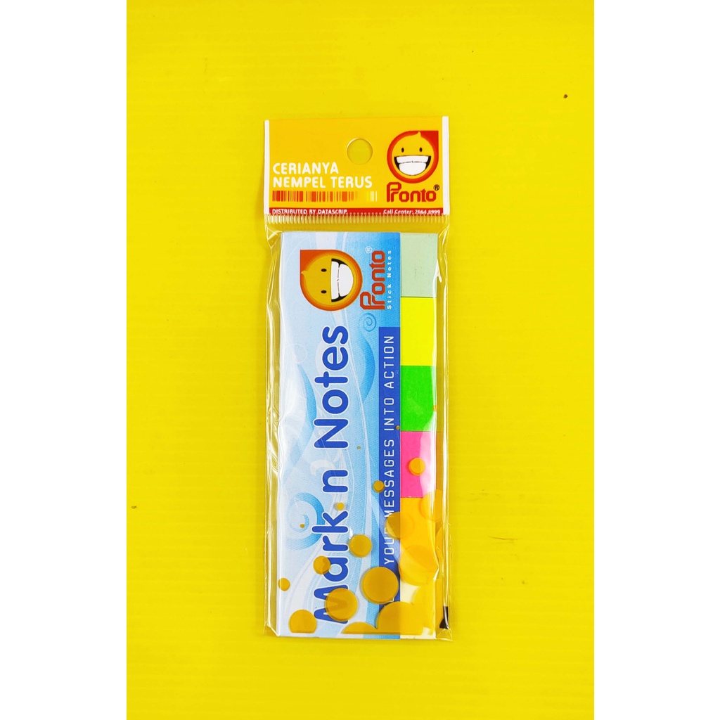 

MEMO STICK / STICKY NOTES PRONTO MARK N NOTES ( 47 X 19 MM )