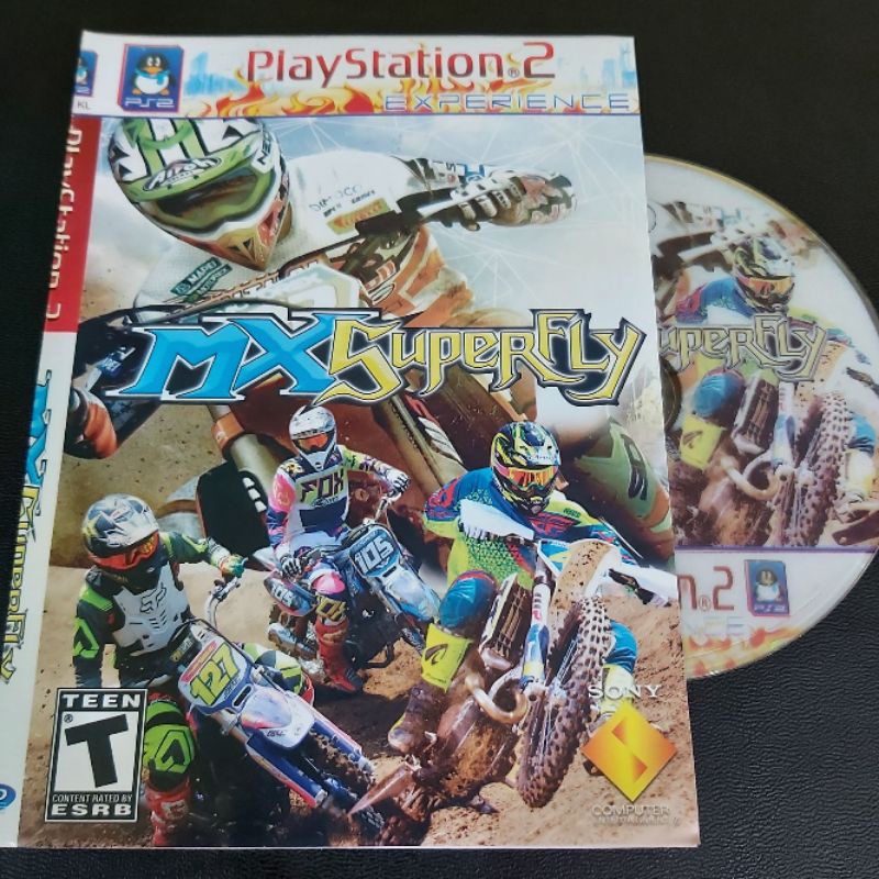 KASET PS 2  MOTOR CROSS MX-KASET PLAYSTATION S2 VIDEO GAME MOTOR CROSS MX-GAME PS 2 BALAP MOTOR