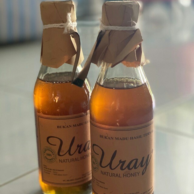 

MADU URAY 330 ML 450gr GRADE A Raw Honey Hutan Liar BUKAN MADU TERNAK