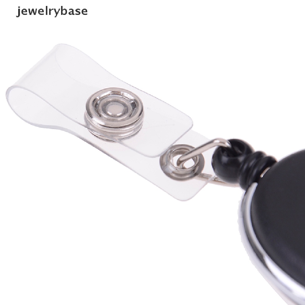 (jewelrybase) Klip Holder Kartu ID / Nama Retractable
