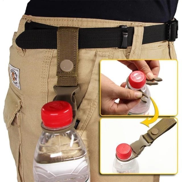 Carabiner Gantungan Pengait Botol Air Minum Bottle Hook Buckle Bag Holder Clip Hanging Serbaguna