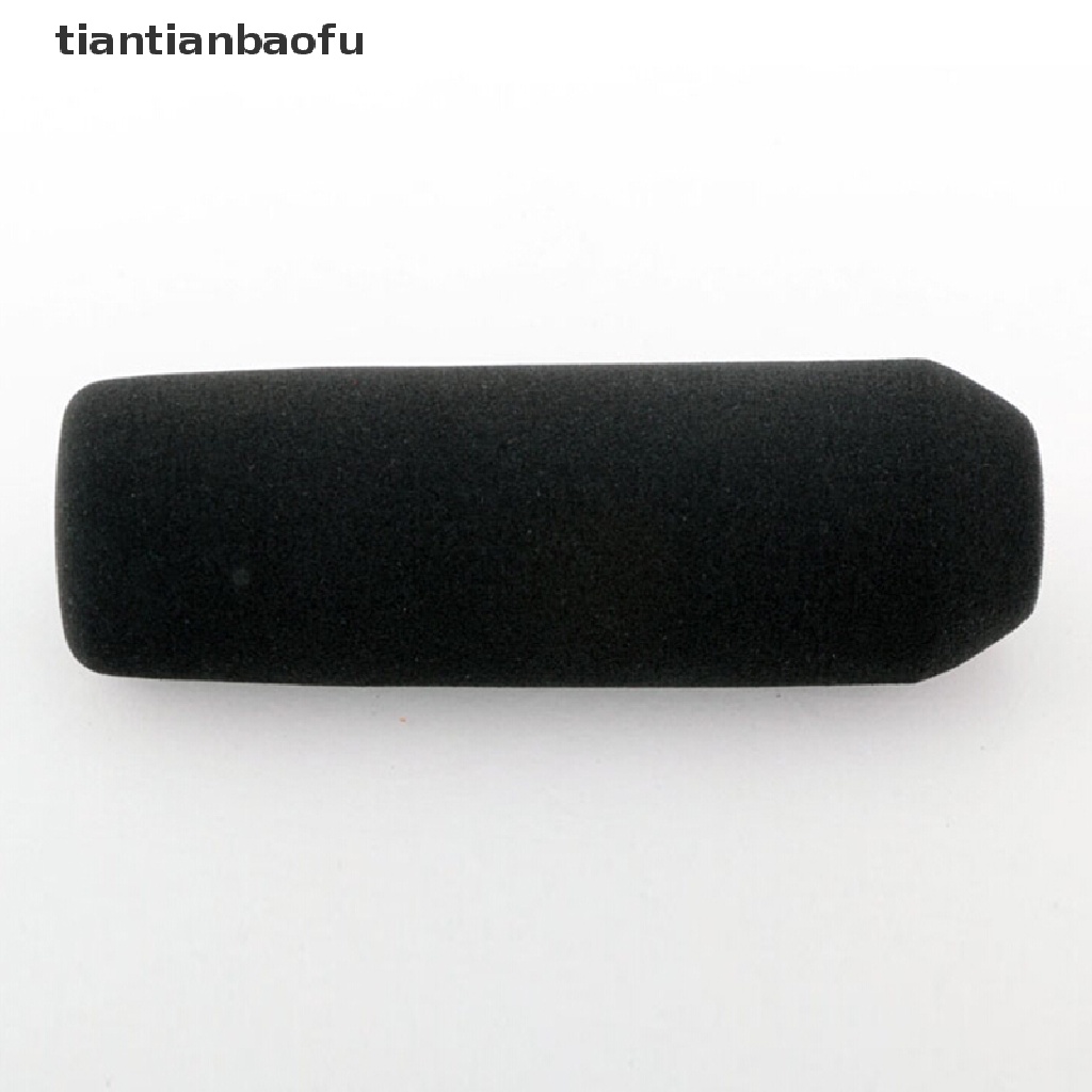 [tiantianbaofu] 12cm Mic Photo Microphone Foam Sponge Windscreen Shotgun Cover for Microphone  Boutique