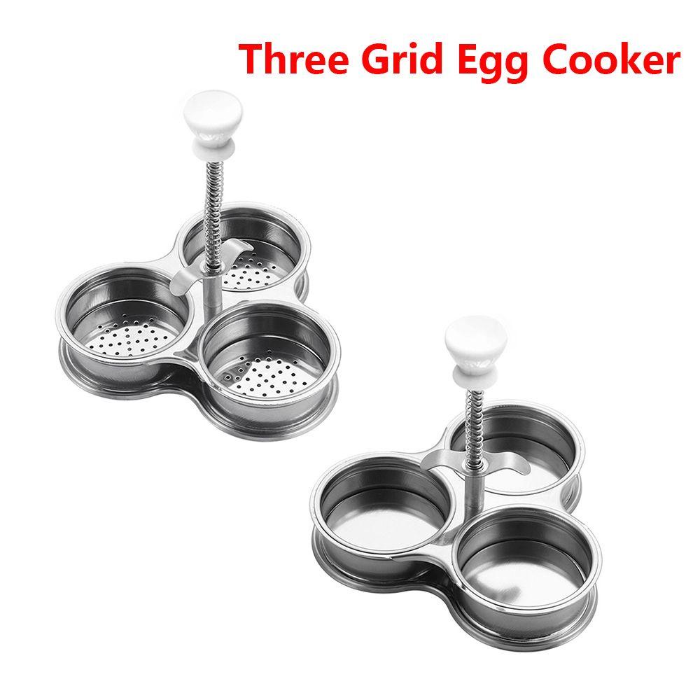 Solighter Egg Shaper Aksesoris Alat Dapur Omelette Pancake Maker DIY Baking Cetakan Telur Goreng