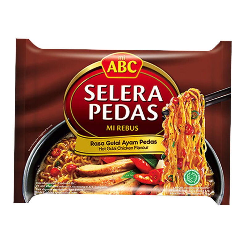 

ABC Mie Instant Gulai Ayam Pedas 70 gram x 8 pcs