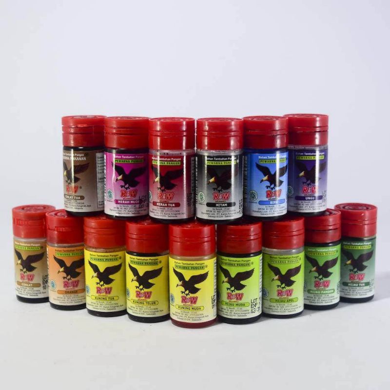 

Pewarna Makanan/Sumbo merk RAJAWALI 15 ml