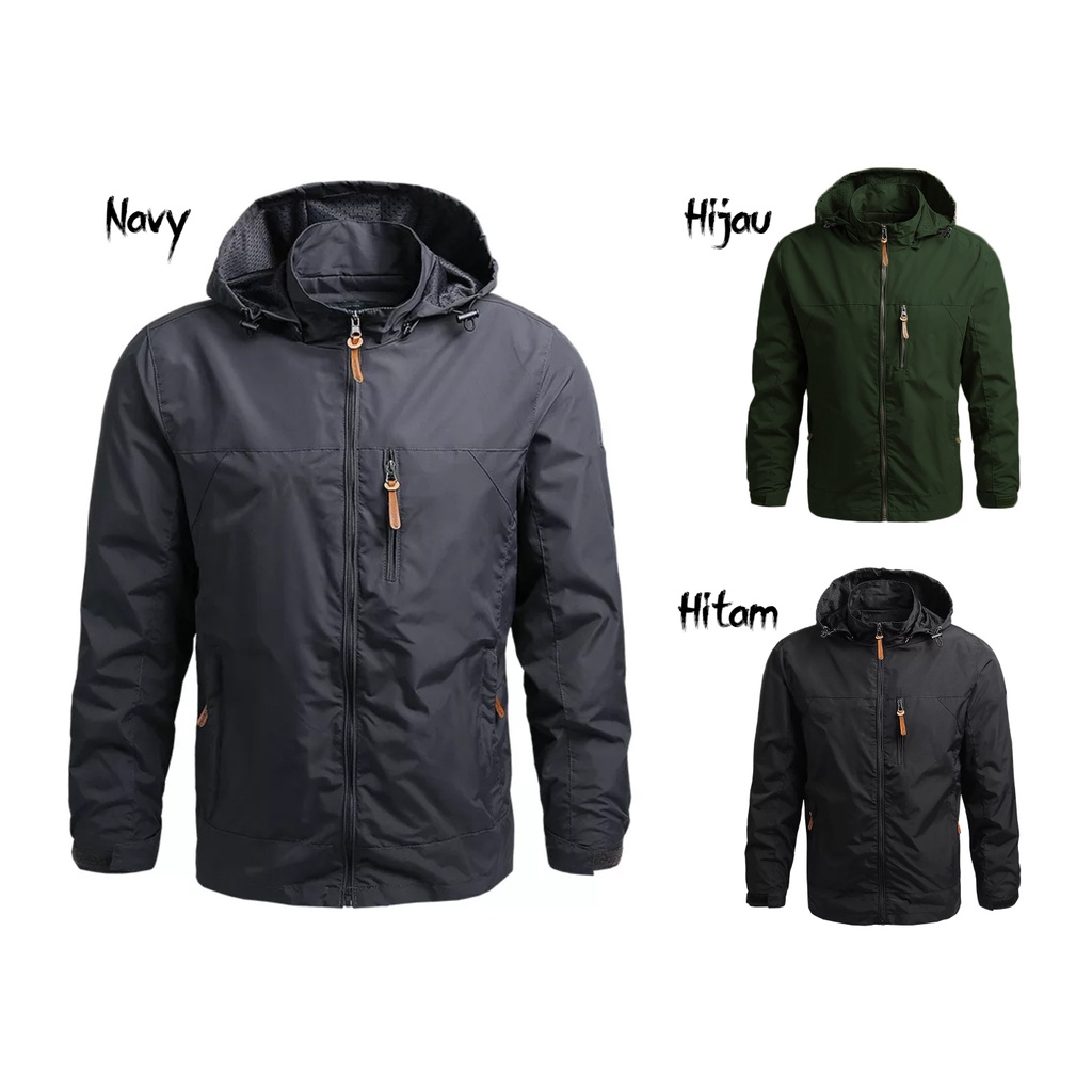 Jaket Pria Outdoor - Waterproof